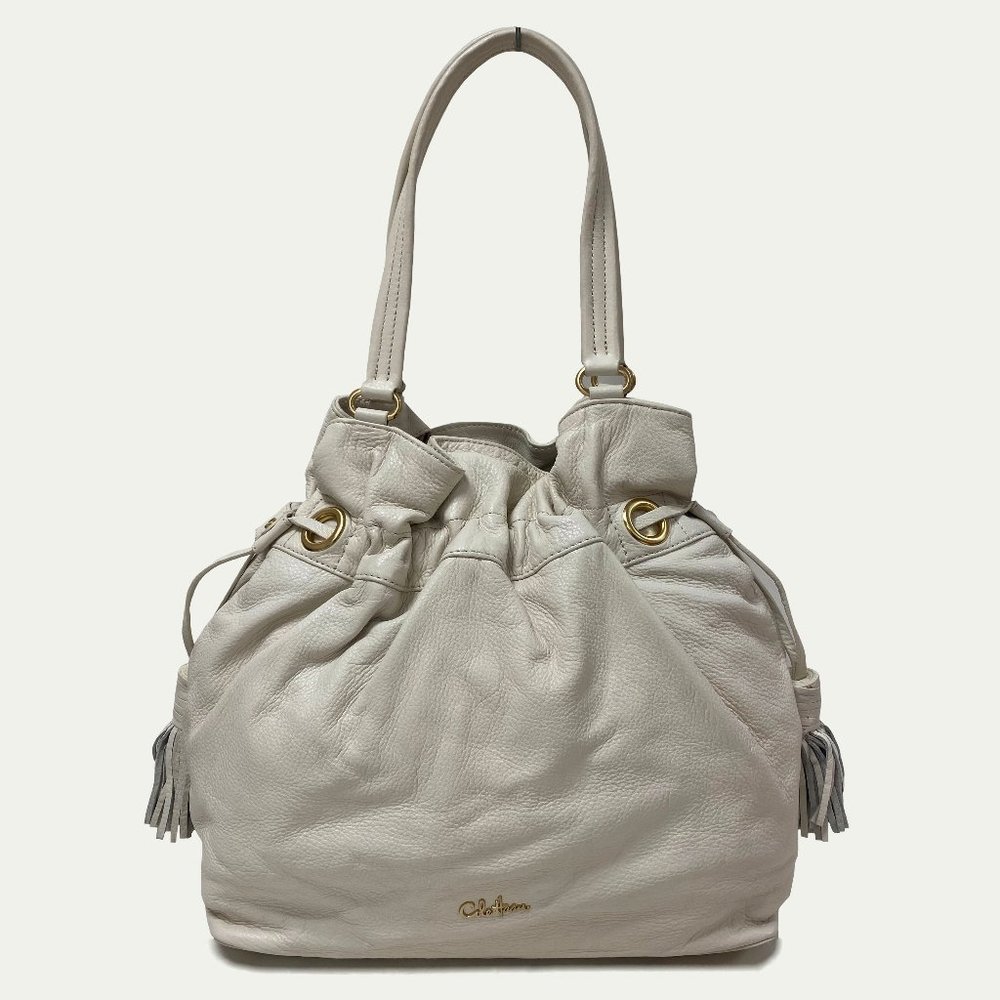 Cole Haan Bailey Ivory Drawstring Tote - Picture 10 of 10